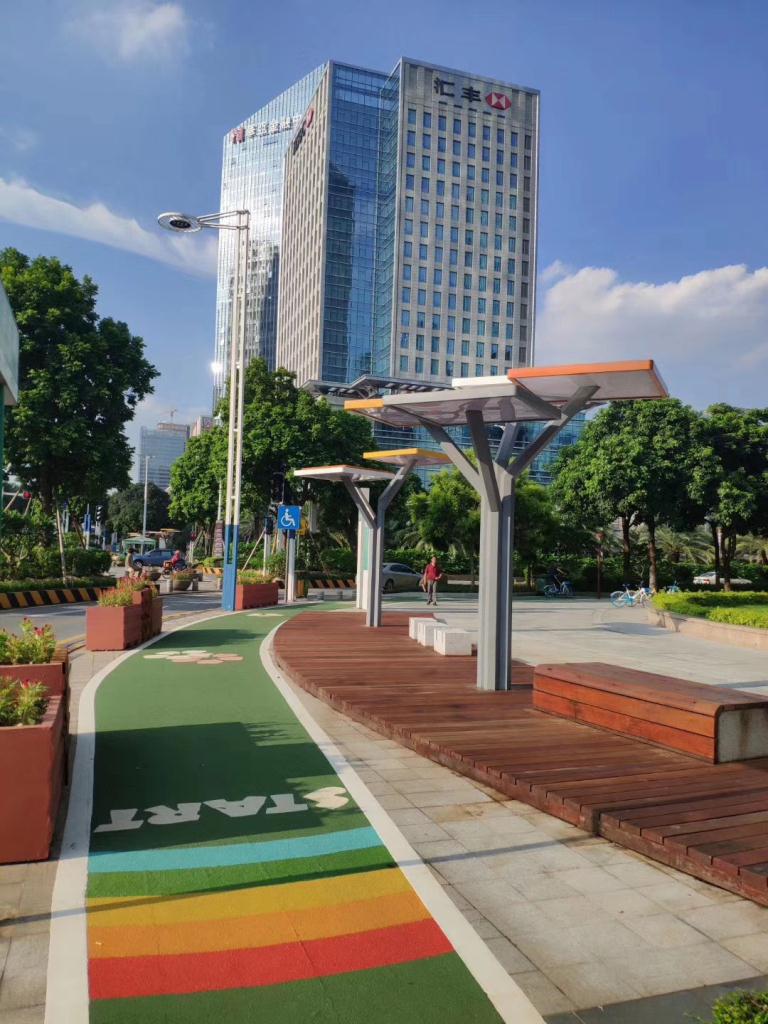 桂城中心城區(qū)慢行系統(tǒng)完善及提升工程-千燈湖片區(qū)（人行綠道改造、道路十字路口標(biāo)志改造、新增廊架、節(jié)點(diǎn)等，佛山市優(yōu)良樣板工程）